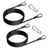 Fitness Pull Cable, 2 Pieces, Ergonomic Heavy-Duty Sports Accessory view 1