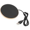 Riuulity Candle Warmer, Smart Heating Coaster with Auto Shutoff, Compact Portable, Gold view 1
