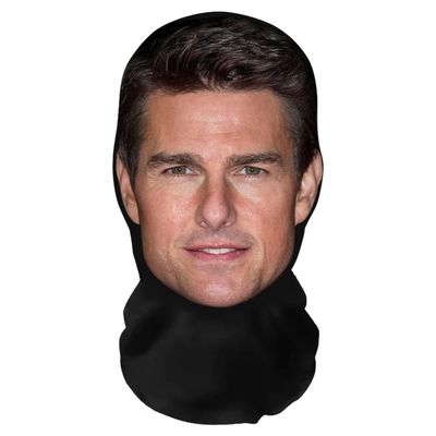 Realistic Tom Cruise 3D-Printed Full-Face Mask
