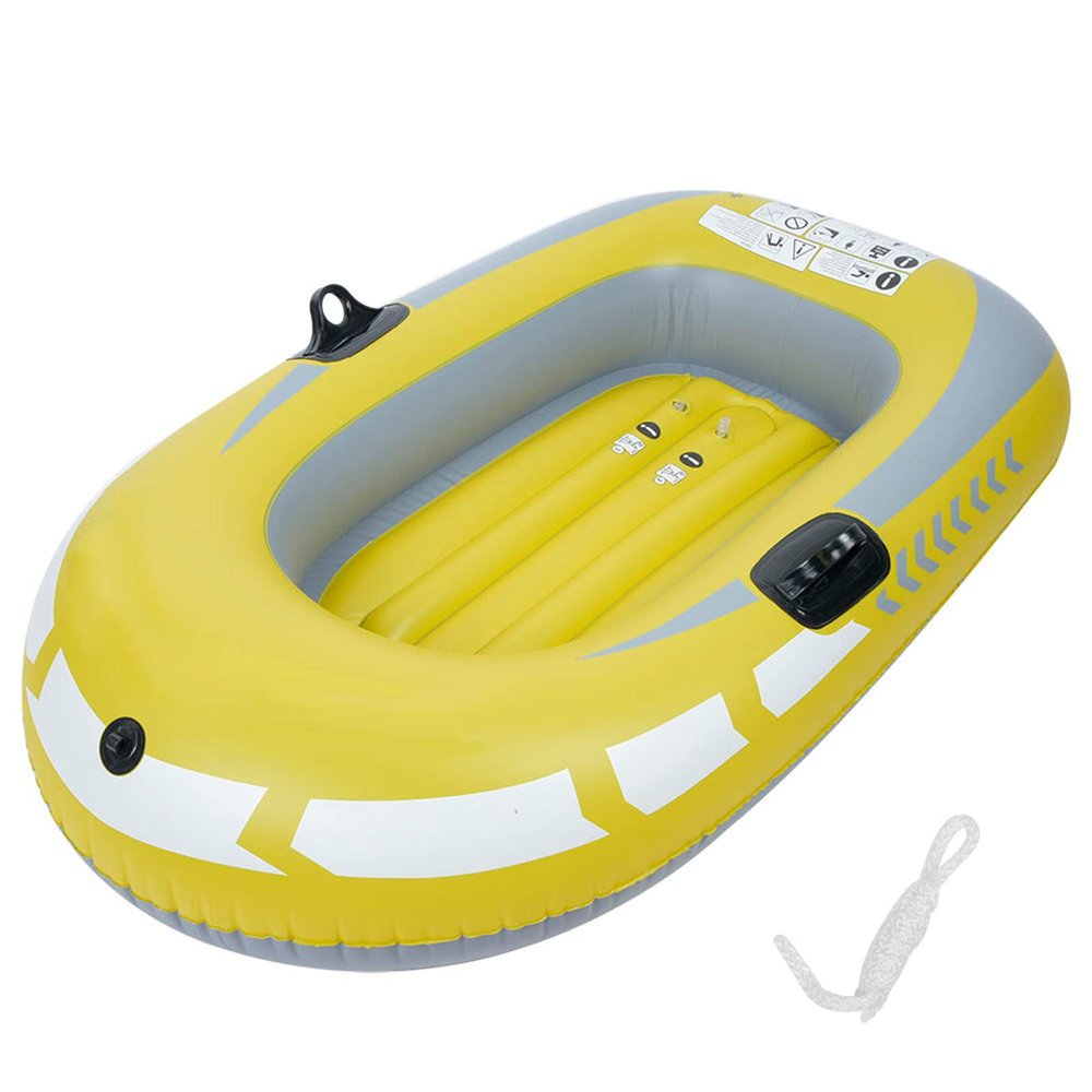 MechKit Inflatable Fishing Boat, PVC, 1-Person