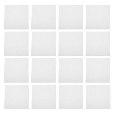 MUSISALY 30 White Embossed Sydney Paper Sheets for Flower Pressing, DIY Dried Flower Crafts and Scrapbooking, 14 x 14 cm