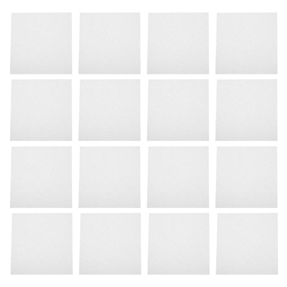 MUSISALY 30 White Embossed Sydney Paper Sheets for Flower Pressing, DIY Dried Flower Crafts and Scrapbooking, 14 x 14 cm