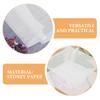 MUSISALY 30 White Embossed Sydney Paper Sheets for Flower Pressing, DIY Dried Flower Crafts and Scrapbooking, 14 x 14 cm view 3