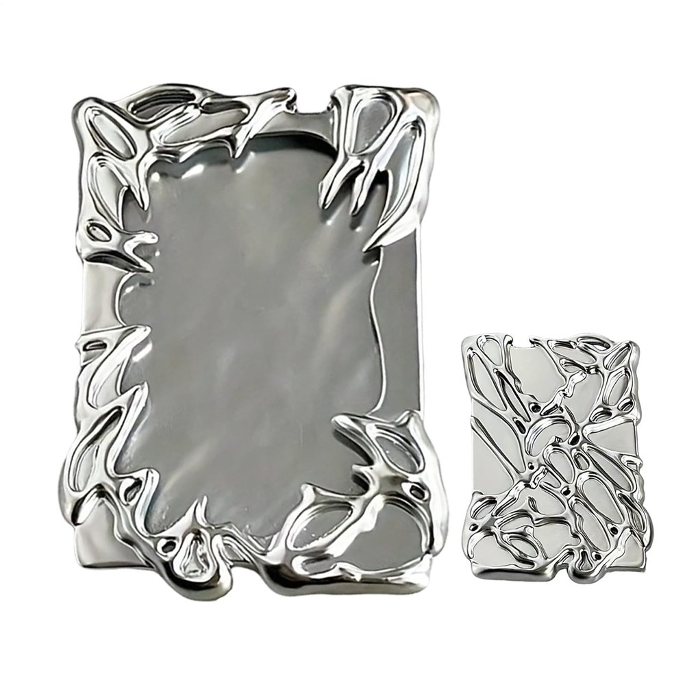 Photocard Keychain Holder, Galvanized Card Display Frame