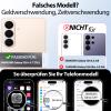 Dizn Magnetic Case for Samsung Galaxy S26+ (Not for S26), with 2 Tempered Glass Screen Protectors, MagSafe Compatible, Matte Translucent, Mint Green view 3
