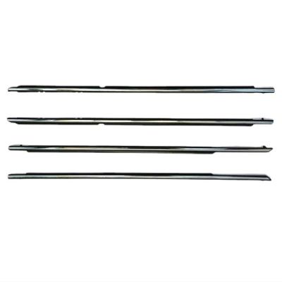 Vehicle Weatherstripping, 4-Piece, for Toyota Camry 2006-2011/2012-2014, Door and Window Sealing Strips, Waterproof Rubber Seal (2006-2011)