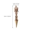 Brass Vajra Statue, 1 Piece, Retro Brass Ornament view 2