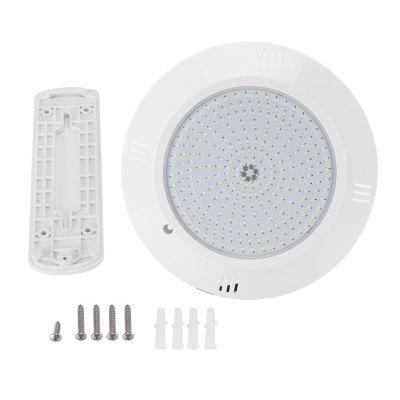Cryfokt 252-LED Pool Light, IP68 Waterproof 18W AC 12V Underwater Lamp, High-Brightness Energy-Efficient Pool Light with Fully Enclosed Resin, SL-8002