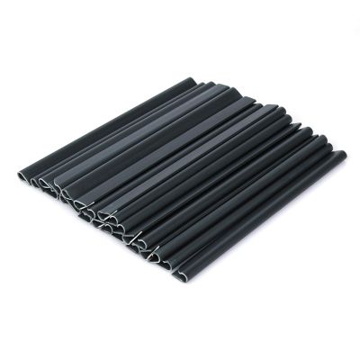 FSROOMZ 24-Piece Black Clips for Privacy Screen Strips