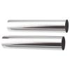 XXHNBF Brass Round Tube, 304 Stainless Steel Hollow Metal Tube, 1720 mm Outer Diameter, 12 Wall Thickness, 500 Length, 2 Pieces (18 mm × 1.5 mm) view 1