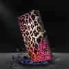 BLOTECH Wallet Case for Samsung Galaxy S21 FE, Pink Leopard view 3