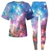 Women's Galaxy Costume Set with Leggings and T-Shirt view 1