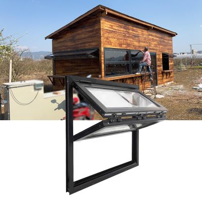 Outdoor Camping Folding Window, Weather-Resistant Sliding Window