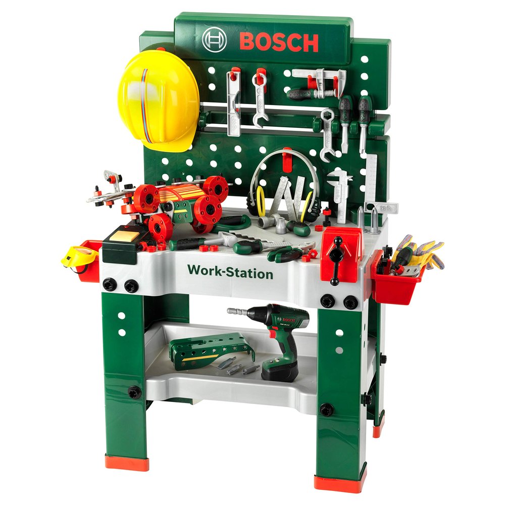 Theo Klein 8422 Bosch Workbench No. 1, 150 Pieces