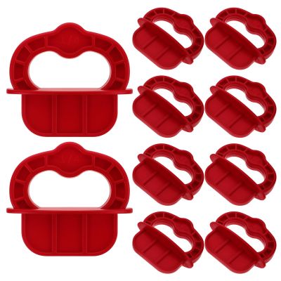 SEWOART 12-Piece 1/4-Inch Plastic Decking Spacers for 6.35 mm Boards