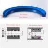 5-Piece Polyurethane Hydraulic Cylinder Lip Seal, PU, 14 × 20 × 8 mm view 2