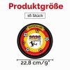 AURALIN Germany Paper Plates, 16-Pack, 9 in (23 cm), German Flag view 2