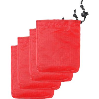 FOMIYES 4-Piece Set of Outdoor Drawstring Storage Bags