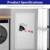 Aluminum Attic Access Door with Keys, Secure Wall/Ceiling Panel for Drywall view 4