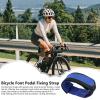 Fitness Bike Pedal Straps, Adjustable Nylon Toe Straps for Adults view 3