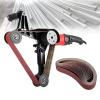 Professional Pipe Sander and Polisher, Adjustable Speed, Protective Cover, 100 Sanding Belts Included view 1