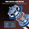 Professional Pipe Sander and Polisher, Adjustable Speed, Protective Cover, 100 Sanding Belts Included view 4
