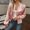 Women's Sequin Jacket, Sparkly Party Cardigan and Cropped Top view 3