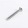 M2.5 Stainless Steel 304 Flat Countersunk Phillips Machine Screws, 50-Pack, 12 mm view 2