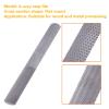Tissting 4-in-1 Rasp File 200 mm, Flat and Half-Round Steel Rasp for Wood and Metalworking view 3
