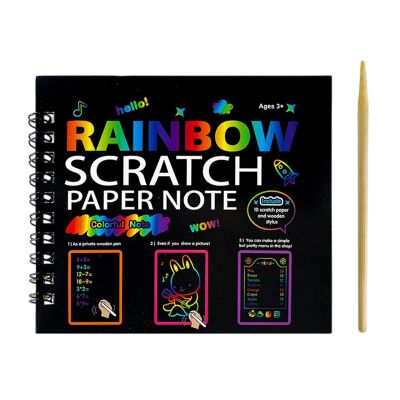 Scratch Book - DIY Coloring Notebooks, Creative Drawing Pad