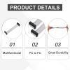 sourcing map 16-Pin IDC Ribbon Cable, FC Female-to-Female, 2.54 mm Pitch, 10 cm view 3
