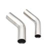 304 Stainless Steel 45-Degree Elbow for Extending Welded Pipes, OD 12.7/16/19/25/32/38/45/51/57/76/89/102 mm (89 × 2 mm) view 1