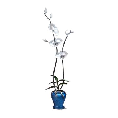 ZXLIHS Orchid Flower Desktop Sculpture