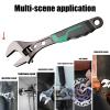 Generic Stainless Steel Metal Adjustable Wrench with Scale, Portable view 4