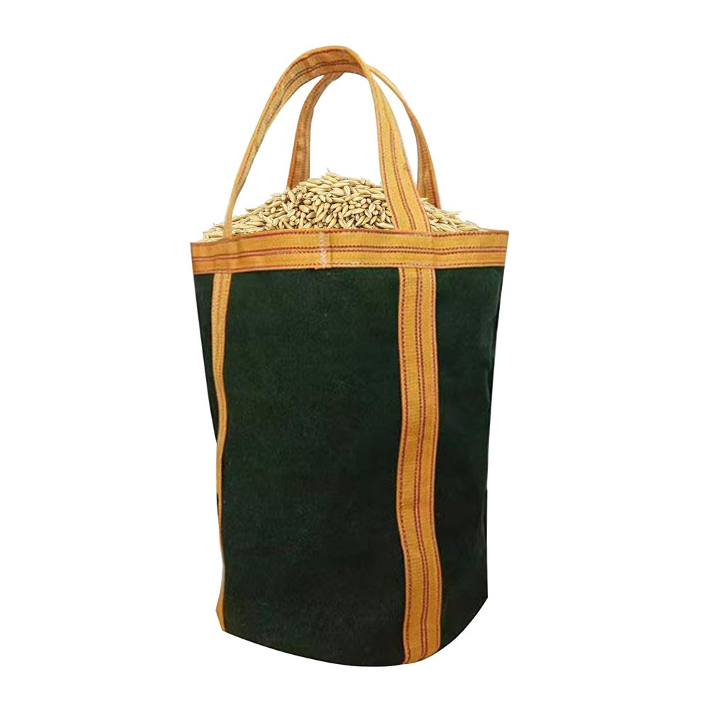 Canvas Tool Bag Bucket, Wall-Mounted Work Bag