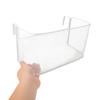 Supvox Hanging Basket for Nightstand, Iron, White, Space-Saving view 4