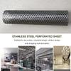 KJoBDwz 304 Stainless Steel Perforated Sheet, Decorative Screen Panel, Safety Mesh Back Panel (40 × 130 cm) view 4