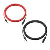 Solar Panel Extension Cable with Waterproof Plugs and Sockets, 16/14/12/10 AWG, 6 m view 1