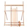DFGBAPKBL Weaving Loom Set with Stand, Large Loom for Wall Hangings, Weaving Tools, 60 cm view 1