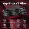 Keychron V5 Ultra 8K Wireless Hot-Swappable RGB-Backlit Red Switch - Black view 2