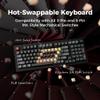 Keychron V5 Ultra 8K Wireless Hot-Swappable RGB-Backlit Red Switch - Black view 4