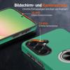Gritup Case for Samsung Galaxy A57 with 2 Screen Protectors, Military-Grade Drop Protection, 360° Rotating Metal Stand, Green view 3