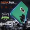 Gritup Case for Samsung Galaxy A57 with 2 Screen Protectors, Military-Grade Drop Protection, 360° Rotating Metal Stand, Green view 4
