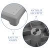 SHINEOFI Non-Slip Step Stool for Seniors, Wide Shower Platform, 44 x 34 x 9.5 cm view 3