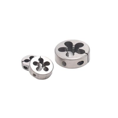 HSSE Metric Fine-Thread Round Die M1.6–M9, 2 Pieces (M8 × 1.75)