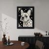 DIY Pearl Painting Kit, Handmade Gemstone Dot Art, Black Canvas, 25 x 35 cm, Unframed - 30 Dolls view 3