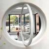 360° Rotating Round Window with Customizable Aluminum Frame and Tempered Glass view 1