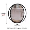 360° Rotating Round Window with Customizable Aluminum Frame and Tempered Glass view 2