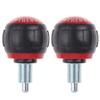 Gettimore Pull Pin Spring Knob, Height Adjustment, Steel, Iron and ABS Plastic, Ergonomic Spring Handle, Red, 2-Pack view 1