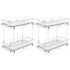 YUGSHNKFC 2-Pack Adjustable Expandable Bathroom Organizers view 1